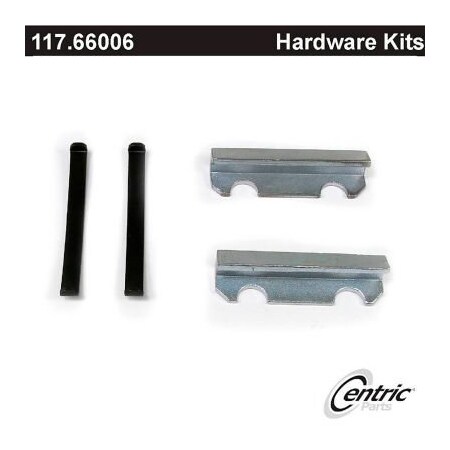 Centric Disc Brake Hardware Kit, Parts 117.66006
